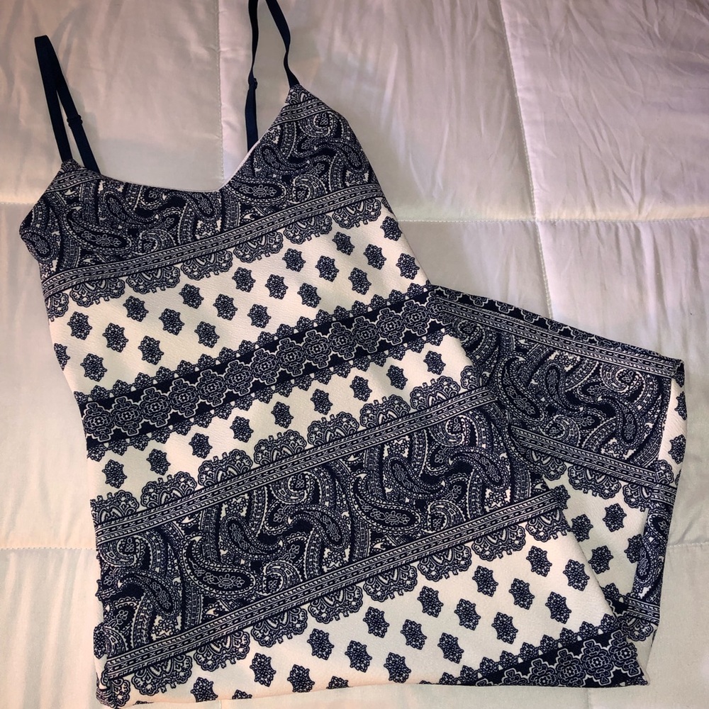 Blue Body Con Dress